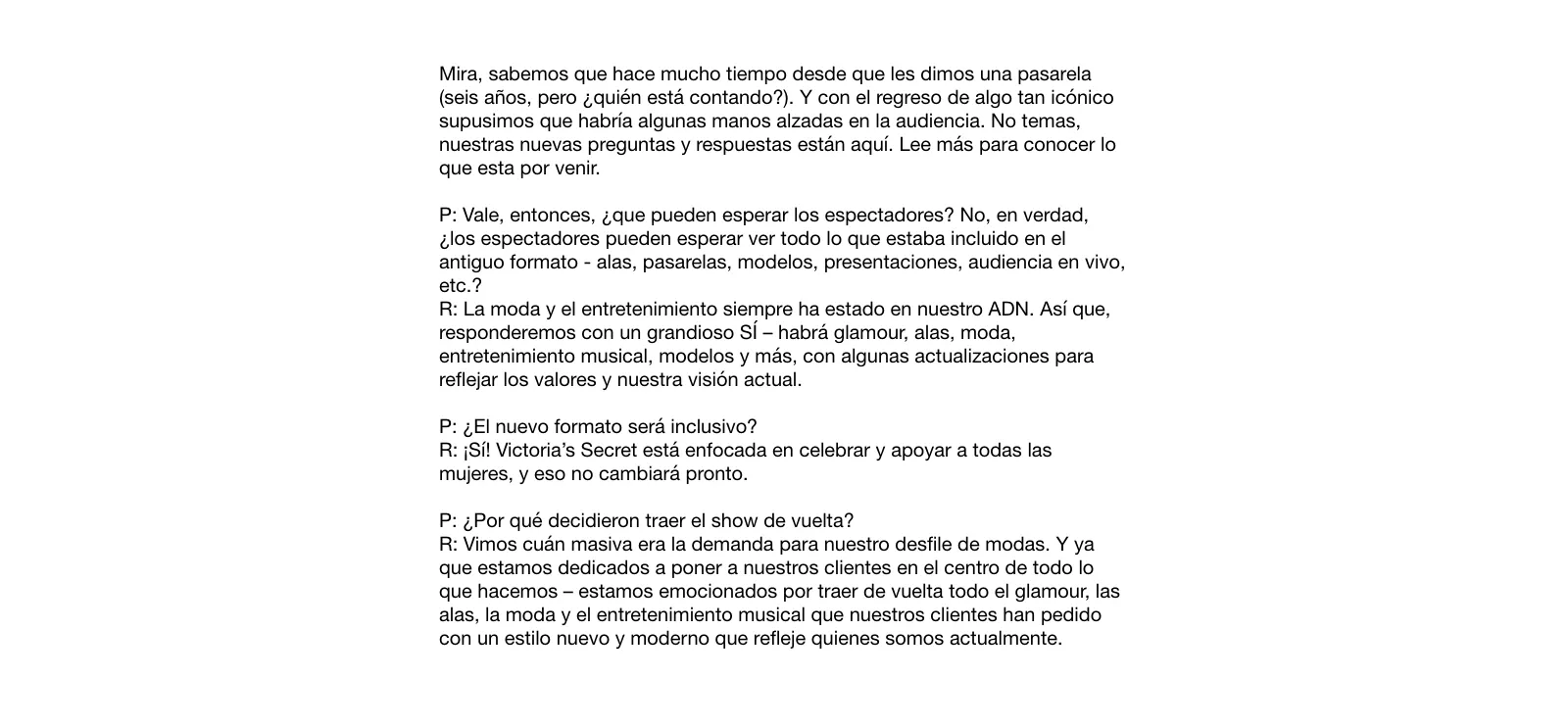Preguntas y respuestas